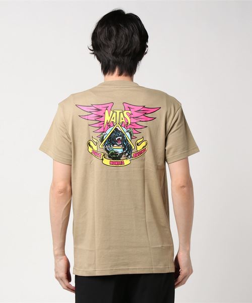 SANTA CRUZ（サンタクルーズ）の「【ムラサキ別注】サンタクルーズ SMA NATAS PANTHE 502201415 半袖Tシャツ（Tシャツ/カットソー・メンズ・ホワイト/ベージュ/ブラック・M/XL/L）」の6枚目の写真