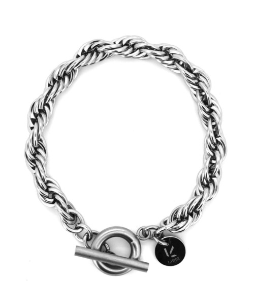 LHME(エルエイチエムイー)の「【WEB限定】 “THE YOUTH 2020”リンクチェーンブレスレット/サージカルステンレス(金属アレルギー対応)【LHME / エルエイチエムイー】(ブレスレット・レディース・A/B/C/D/E/F/G/H/I/J/K/L/M・ONE SIZE)」の6枚目の写真