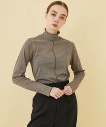 STUDIOUS | 【STUDIOUS】メッシュハイネックトップス／レイヤードトップス(Tシャツ/カットソー)
