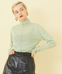 STUDIOUS | 【STUDIOUS】メッシュハイネックトップス(Tシャツ/カットソー)