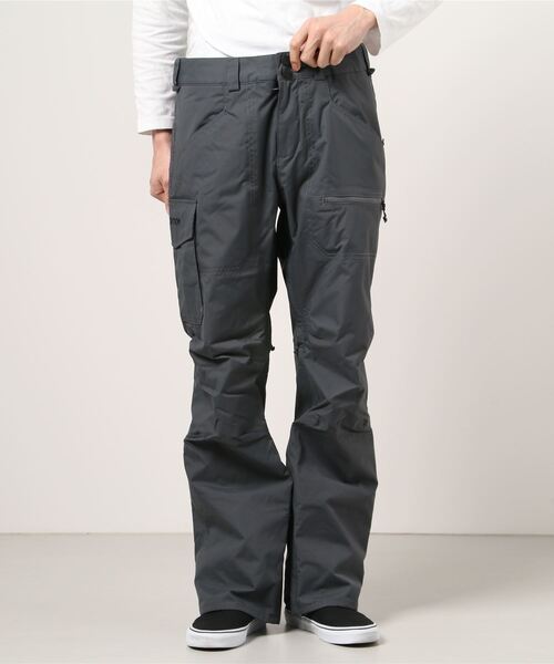BURTON(バートン)の「COVERT レギュラーフィット スノーボード パンツ(その他パンツ・メンズ・ブラック/グレー/ベージュ/チャコールグレー/ダークグレー・S/M/L)」の10枚目の写真