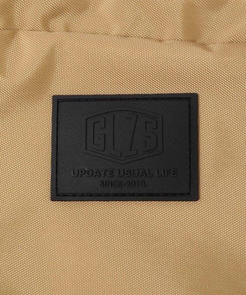 GLAZOS(グラソス)の「ナイロンオックス・ロゴテープボディバッグ(ボディバッグ/ウエストポーチ・キッズ・ブラック/ベージュ/レッド/ブルー・フリー)」の6枚目の写真