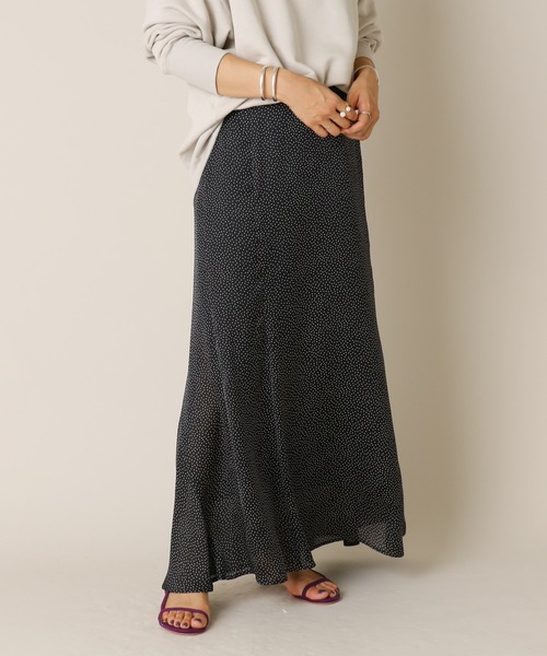 新品　SHENERY シーナリー　セミフレアナロースカート SHENERY 「SHENERY」 ロングスカート 36 ホワイト レディース