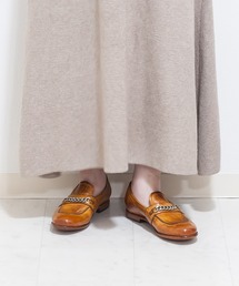 Lemargo レマルゴ チェーンデザインカラーローファー