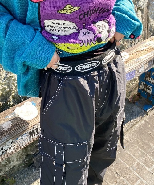 Candy Stripper（キャンディストリッパー）の「CANDY LOGO パンツ（その他パンツ・レディース・オレンジ/ブラック・2/1）」の14枚目の写真