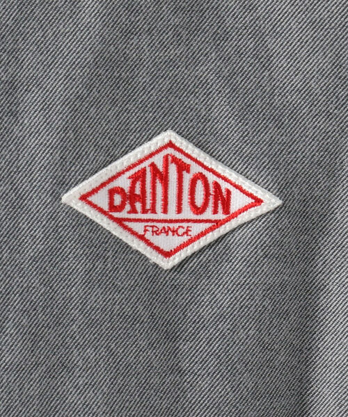 DANTON（ダントン）の「【DANTON/ダントン】 バンドカラー ビエラシャツ（シャツ/ブラウス・メンズ・ネイビー/グレー/ブラウン/キナリ・44/42/40/38）」の19枚目の写真