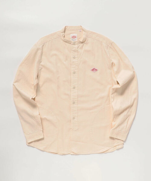 DANTON（ダントン）の「【DANTON/ダントン】 バンドカラー ビエラシャツ（シャツ/ブラウス・メンズ・ネイビー/グレー/ブラウン/キナリ・44/42/40/38）」の8枚目の写真