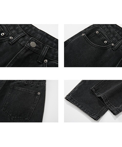 Fano Studios（ファノ ストゥディオズ）の「【Fano Studios】vintage black tapered denim FD20K025（デニムパンツ・レディース・ブラック・S/M/L）」の14枚目の写真