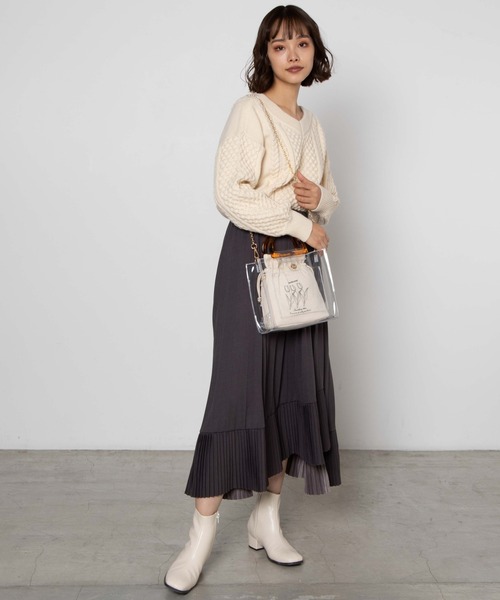 WEGO（ウィゴー）の「WEGO/ハンドルマルチクリアショルダーバッグ（ショルダーバッグ・レディース・その他1/その他2/その他3/その他4/その他5・FREE）」の6枚目の写真