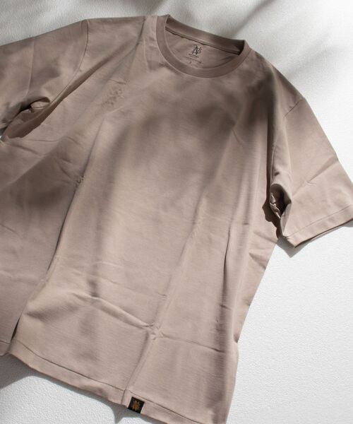 BATONER（バトナー）の「【BATONER/バトナー】別注 PACK T-SHIRT (DEGREASE COTTON) #BN-21SM-051（Tシャツ/カットソー・メンズ・ホワイト/ブラック/ネイビー/キナリ・M/L/XL）」の3枚目の写真