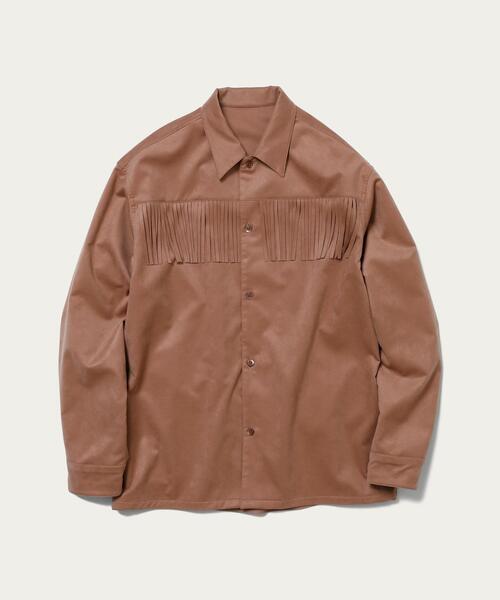 UNITED ARROWS＞STN フリンジ シャツ
