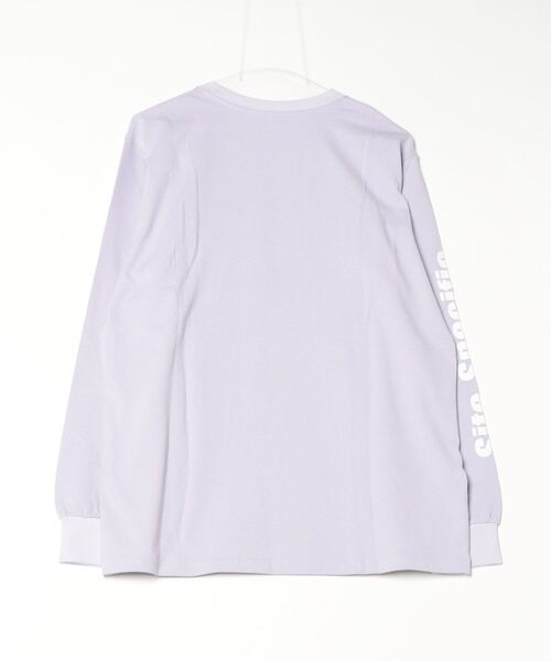 Kare/ME（カーミー）の「Kare/ME（カーミー）別注バスケット  ロングスリーブT（Tシャツ/カットソー・メンズ・ブラック/ホワイト/パープル・SMALL/MEDIUM/LARGE）」の4枚目の写真