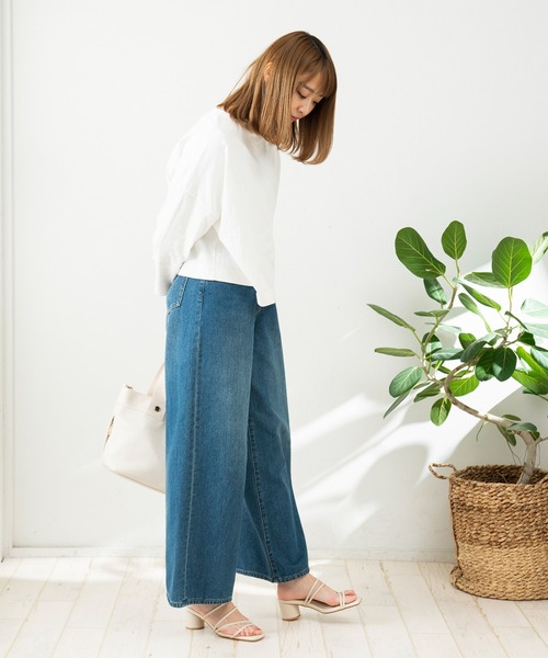 menue(メヌエ)の「スクエアトゥ 華奢ストラップサンダル(サンダル・レディース・ブラック/アイボリー/グレイッシュベージュ/グレイッシュブルー/パイソン・XXS/LL/3L/S/M/L/XS)」の9枚目の写真