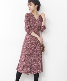 セール ブランド古着 N N Natural Beauty Basic エヌエヌナチュラルビューティーベーシックのワンピース ドレス レッド 赤色系 花柄 ボタニカル柄 古着通販 Zozoused セール ブランド古着 N N Natural Beauty Basic エヌエヌナチュラルビューティーベーシックのワンピース ドレス レッド 赤色系 花柄 ボタニカル柄 古着通販 Zozoused