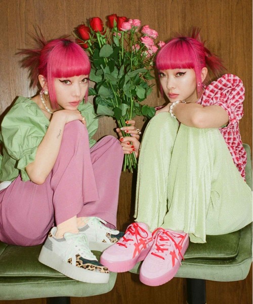 ASICS（アシックス）の「ASICS JAPAN S PF / アシックス ジャパンエス ピーエフ【SP】（スニーカー・メンズ・ピンク/ベージュ・23.0cm/23.5cm/25.0cm/24.0cm/24.5cm/22.5cm/25.5cm/27.0cm/26.0cm/27.5cm/26.5cm/28.0cm）」の3枚目の写真