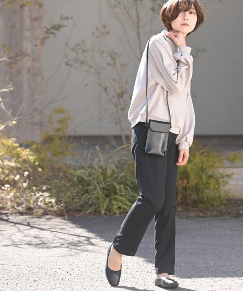 rps（アールピーエス）の「センタープレスコットンテーパードパンツ（その他パンツ・レディース・ブルー/アイボリー/ベージュ/ライトブルー/ライトカーキ/ブラック・M）」の17枚目の写真