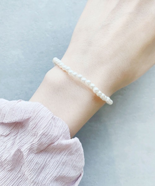 iso（イソ）の「ハートチャーム2連パールブレスレット（ブレスレット・レディース・シルバー/ゴールド・FREE）」の18枚目の写真