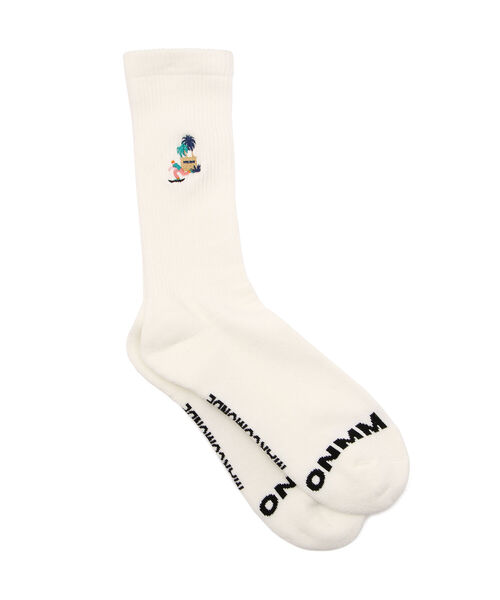 MARCOMONDE（マルコモンド）の「MARCOMONDE（マルコモンド）刺繍SOX メンズソックス（ソックス/靴下・メンズ・A/B/C/D/E/F・FREE）」の5枚目の写真