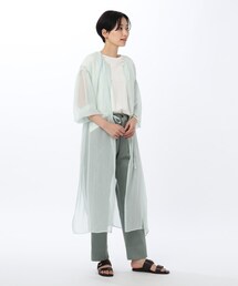 UNTITLED | 小紋柄シフォンプリントワンピース(ワンピース)