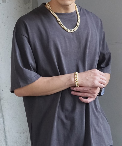 SBG（エスビー）の「SBG CZキューバンチェーンネックレス（ネックレス・メンズ・シルバー/ゴールド/シルバー系その他/ゴールド系その他/シルバー系その他2/ゴールド系その他2・50cm/60cm/45cm/55cm/40cm）」の21枚目の写真