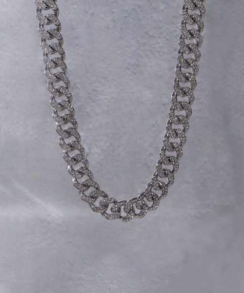 セール】SBG CZキューバンチェーンネックレス（ネックレス