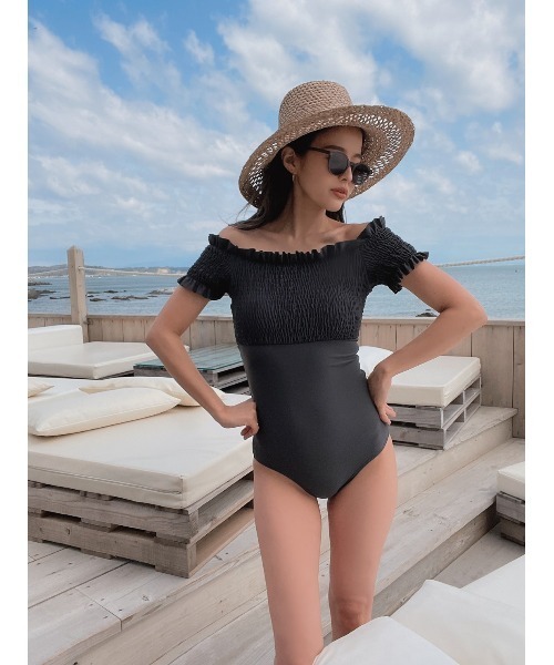 セール】Shirring Design Swimwear（水着）｜TRUNC 88（トランク