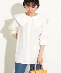 Factor= | ビックカラー半袖セーラーブラウス(シャツ/ブラウス)