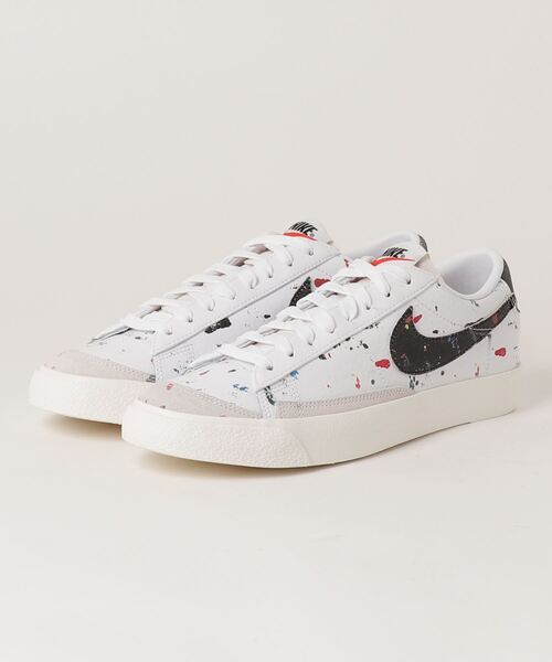 NIKE（ナイキ）の「NIKE ナイキ BLAZER LOW '77 ブレーザー LOW '77 MDJ1517  ABC限定*100WHITE/BLK（スニーカー・メンズ・ホワイト・25.5cm/29.0cm/27.0cm/27.5cm/25.0cm/26.0cm/28.5cm/26.5cm/28.0cm）」の2枚目の写真
