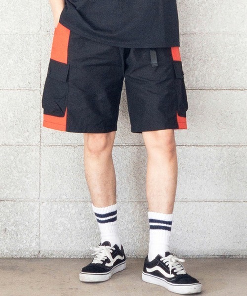 ROOP TOKYO by Hayato（ループトウキョウバイハヤト）の「ROOPTOKYO by Hayato Ne Field Shorts コットンナイロンカーゴショーツ（カーゴパンツ・メンズ・ブラック/ブラウン/カーキ・S/M/L）」の2枚目の写真