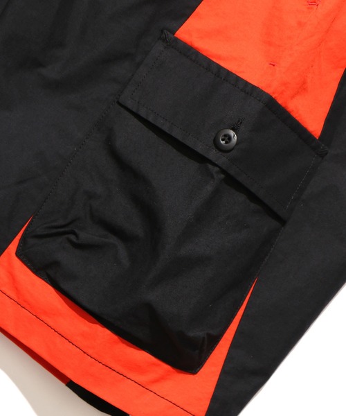 ROOP TOKYO by Hayato（ループトウキョウバイハヤト）の「ROOPTOKYO by Hayato Ne Field Shorts コットンナイロンカーゴショーツ（カーゴパンツ・メンズ・ブラック/ブラウン/カーキ・S/M/L）」の7枚目の写真