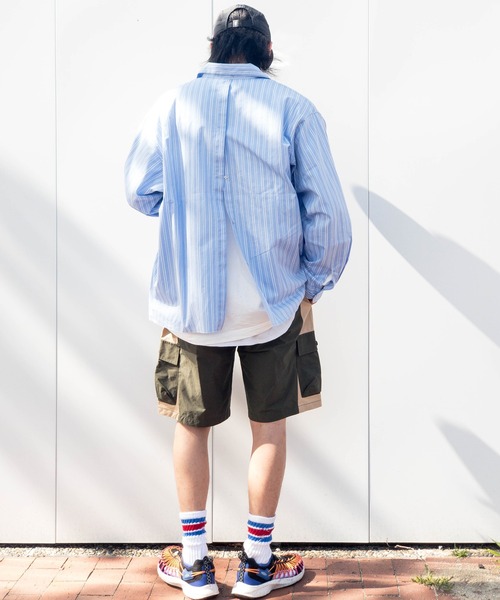 ROOP TOKYO by Hayato（ループトウキョウバイハヤト）の「ROOPTOKYO by Hayato Ne Field Shorts コットンナイロンカーゴショーツ（カーゴパンツ・メンズ・ブラック/ブラウン/カーキ・S/M/L）」の16枚目の写真