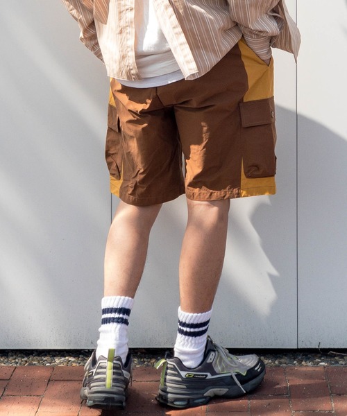 ROOP TOKYO by Hayato（ループトウキョウバイハヤト）の「ROOPTOKYO by Hayato Ne Field Shorts コットンナイロンカーゴショーツ（カーゴパンツ・メンズ・ブラック/ブラウン/カーキ・S/M/L）」の11枚目の写真