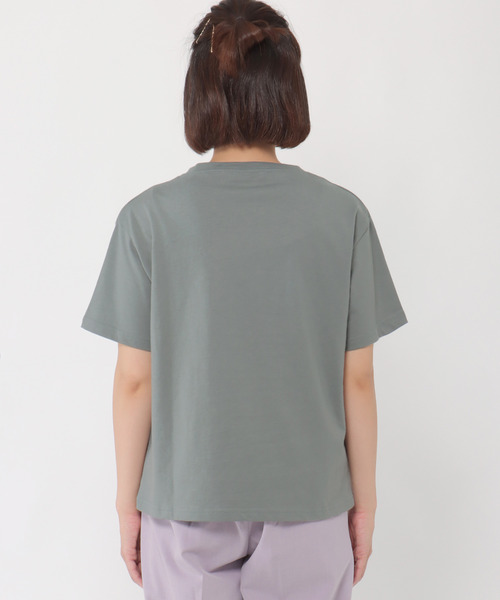 LBC(エルビーシー)の「Tom and Jerry Tシャツ(Tシャツ/カットソー・レディース・オリーブ/チャコールグレー/オフホワイト/ライトグレー・M/LL)」の7枚目の写真