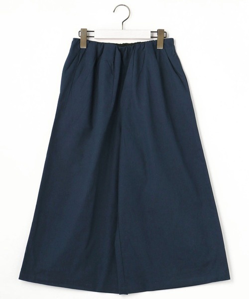 Grand PARK（グランドパーク）の「リネン混リラクシーパンツ（その他パンツ・レディース・ベージュ/ネイビー/カーキ/イエロー・FREE）」の4枚目の写真