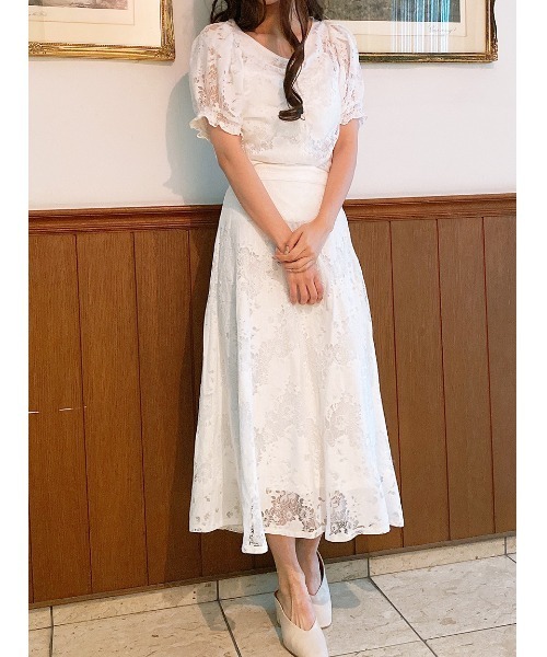 TORTE（トルテ）の「【TORTE】フロントギャザーレースブラウス（シャツ/ブラウス・レディース・ホワイト/ブラック/ライトピンク・FREE）」の8枚目の写真