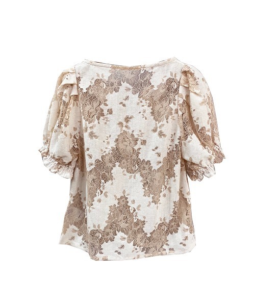 TORTE（トルテ）の「【TORTE】フロントギャザーレースブラウス（シャツ/ブラウス・レディース・ホワイト/ブラック/ライトピンク・FREE）」の20枚目の写真