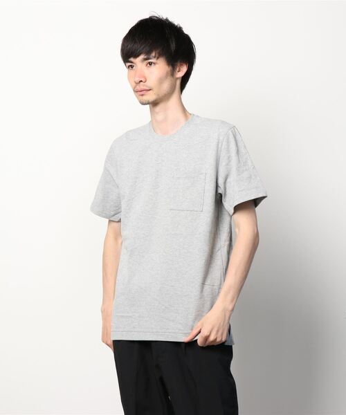 RE:LORE（リロア）の「Box Pocket Side Slit Tee（Tシャツ/カットソー・メンズ・グレー系その他・MEDIUM/X-LARGE/SMALL/XX-LARGE）」の4枚目の写真