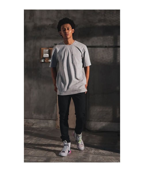 RE:LORE（リロア）の「Box Pocket Side Slit Tee（Tシャツ/カットソー・メンズ・グレー系その他・MEDIUM/X-LARGE/SMALL/XX-LARGE）」の17枚目の写真