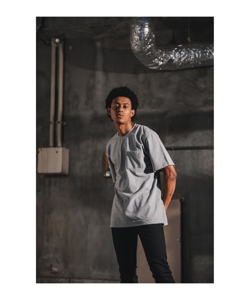 RE:LORE（リロア）の「Box Pocket Side Slit Tee（Tシャツ/カットソー・メンズ・グレー系その他・MEDIUM/X-LARGE/SMALL/XX-LARGE）」の16枚目の写真