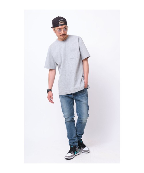 RE:LORE（リロア）の「Box Pocket Side Slit Tee（Tシャツ/カットソー・メンズ・グレー系その他・MEDIUM/X-LARGE/SMALL/XX-LARGE）」の13枚目の写真