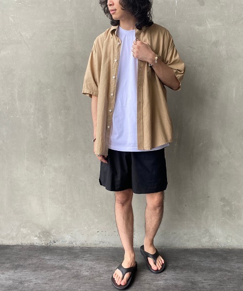 ARMY TWILL（アーミーツイル）の「[ARMY TWILL/アーミーツイル] 別注 トレーニングショーツ（その他パンツ・メンズ・オフホワイト/カーキ/ブラック・L/M）」の4枚目の写真