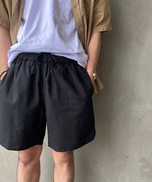 ARMY TWILL（アーミーツイル）の「[ARMY TWILL/アーミーツイル] 別注 トレーニングショーツ（その他パンツ・メンズ・オフホワイト/カーキ/ブラック・L/M）」の8枚目の写真
