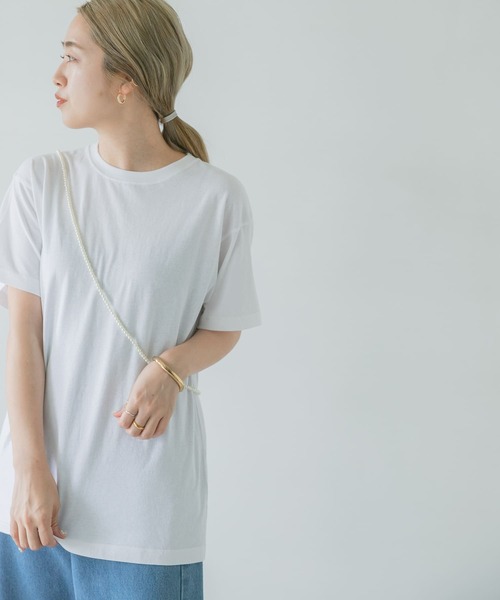 ITEMS URBANRESEARCH（アイテムズ アーバンリサーチ）の「バックロゴTシャツ（Tシャツ/カットソー・レディース・ブラック/レッド/ブルー・FREE）」の10枚目の写真