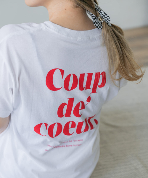 ITEMS URBANRESEARCH（アイテムズ アーバンリサーチ）の「バックロゴTシャツ（Tシャツ/カットソー・レディース・ブラック/レッド/ブルー・FREE）」の14枚目の写真