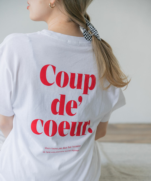 ITEMS URBANRESEARCH（アイテムズ アーバンリサーチ）の「バックロゴTシャツ（Tシャツ/カットソー・レディース・ブラック/レッド/ブルー・FREE）」の8枚目の写真