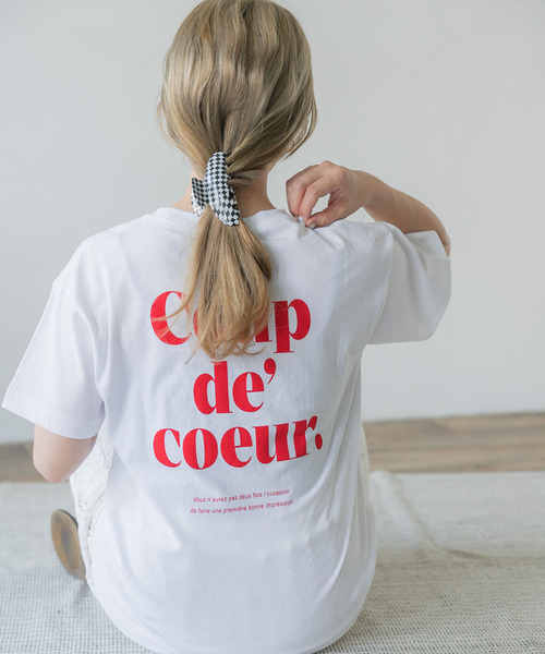 ITEMS URBANRESEARCH（アイテムズ アーバンリサーチ）の「バックロゴTシャツ（Tシャツ/カットソー・レディース・ブラック/レッド/ブルー・FREE）」の21枚目の写真