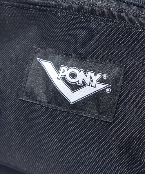 PONY（ポニー）の「PONY/ポニー TAPE LINE WAIST BAG ウエストバッグ（ボディバッグ/ウエストポーチ・メンズ・ブラック/レッド・FREE）」の17枚目の写真