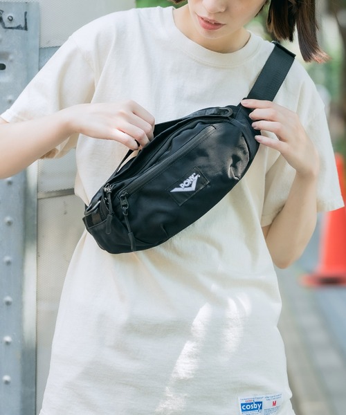 PONY（ポニー）の「PONY/ポニー TAPE LINE WAIST BAG ウエストバッグ（ボディバッグ/ウエストポーチ・メンズ・ブラック/レッド・FREE）」の11枚目の写真