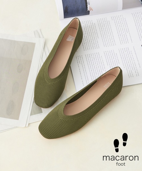 COLONY 2139（コロニートゥーワンスリーナイン）の「【マカロンFoot】ストレスフリーニットパンプス（パンプス・レディース・ブラック/モカ/カーキ・SMALL/MEDIUM/LARGE）」の3枚目の写真