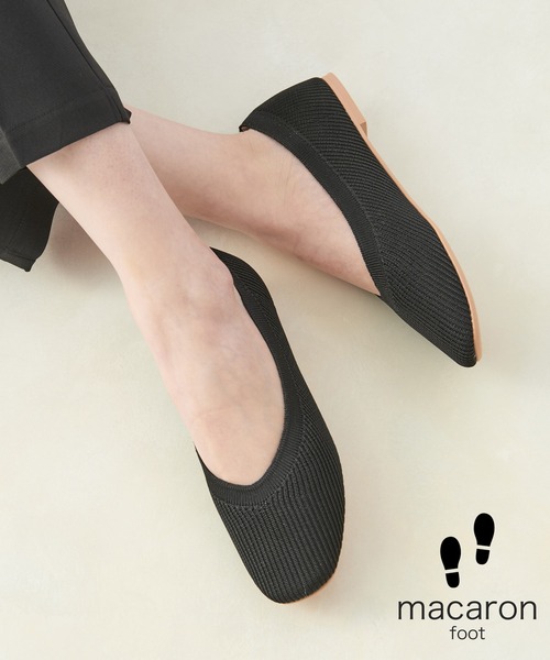 COLONY 2139（コロニートゥーワンスリーナイン）の「【マカロンFoot】ストレスフリーニットパンプス（パンプス・レディース・ブラック/モカ/カーキ・SMALL/MEDIUM/LARGE）」の2枚目の写真